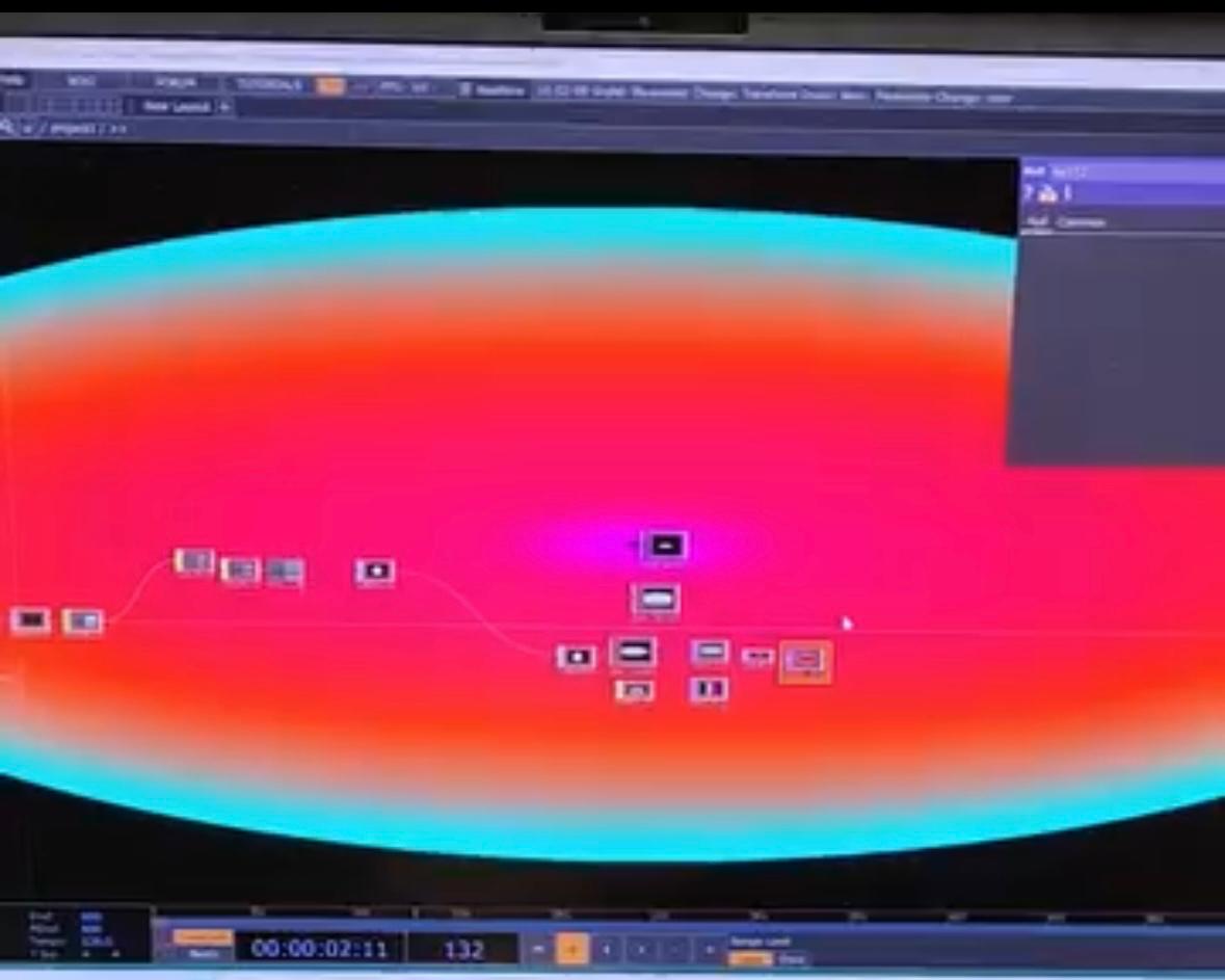 Interaction exploration with Touch Designer 1